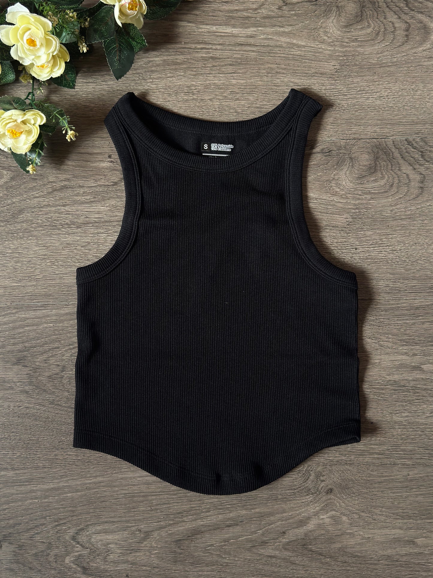 Curved Hem Tank Top