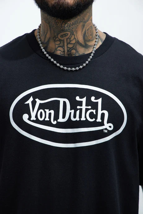 Von Dutch Logo Short Sleeve Tee