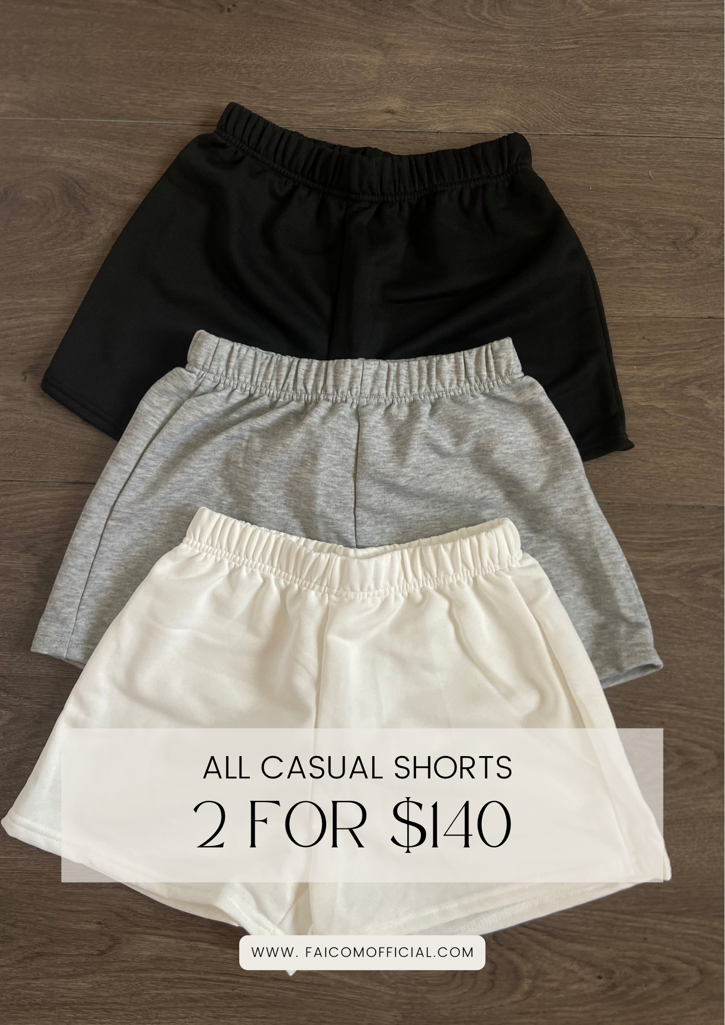 Pantalones cortos casuales