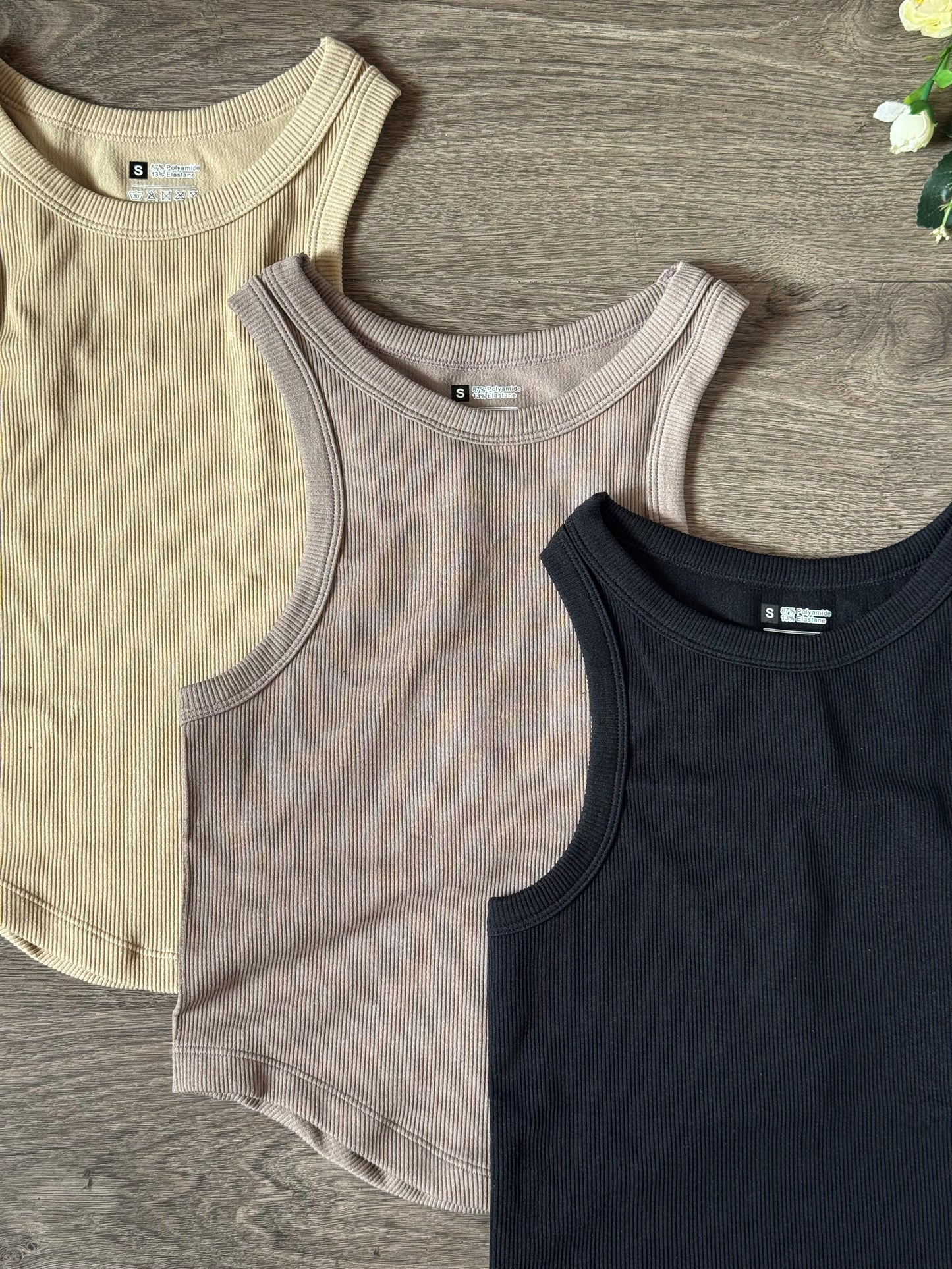 Curved Hem Tank Top