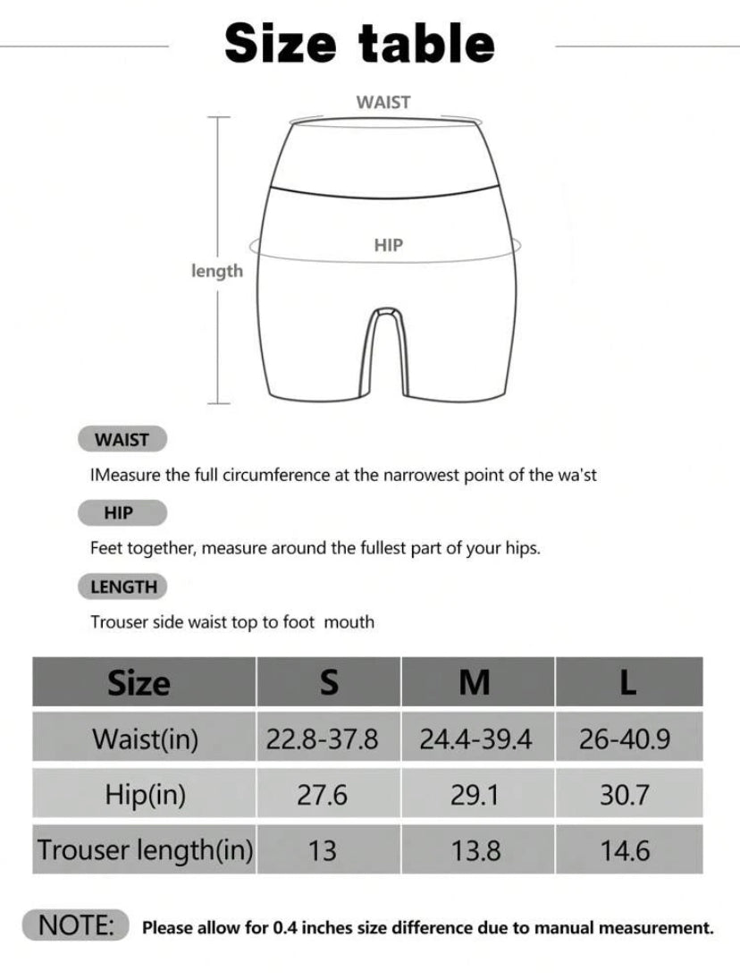 Pantalones cortos de gimnasio de cintura alta