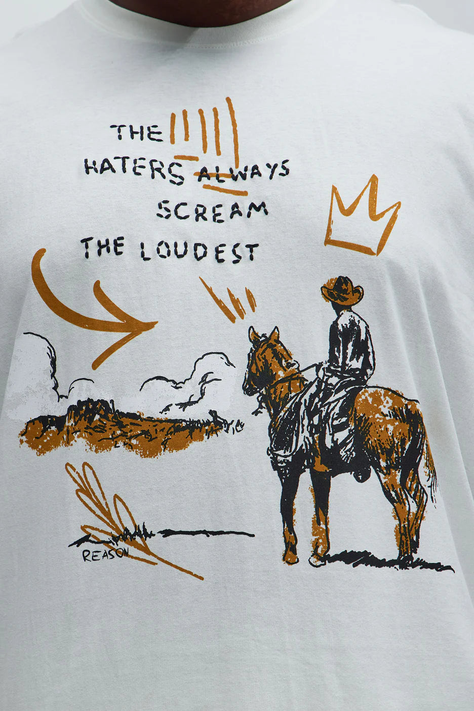 Cowboy Oversized Short Sleeve Tee