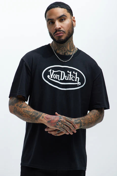 Von Dutch Logo Short Sleeve Tee