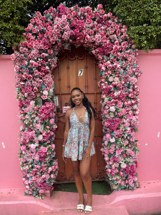 Boho Chic Halter Dress