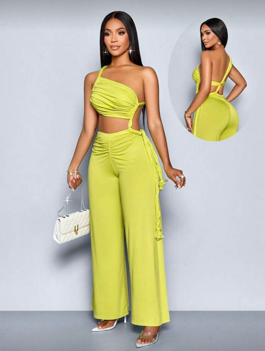 Stand-Out Asymmetric Jumpsuit