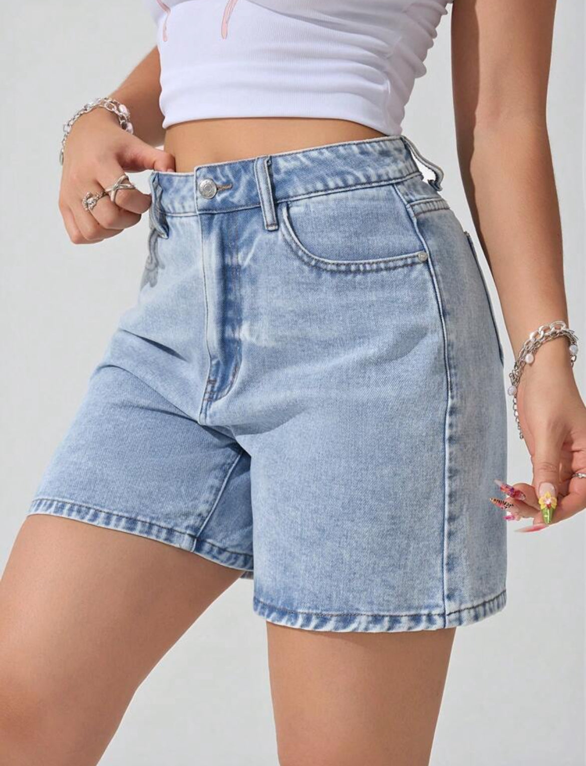 Denim Jean Shorts
