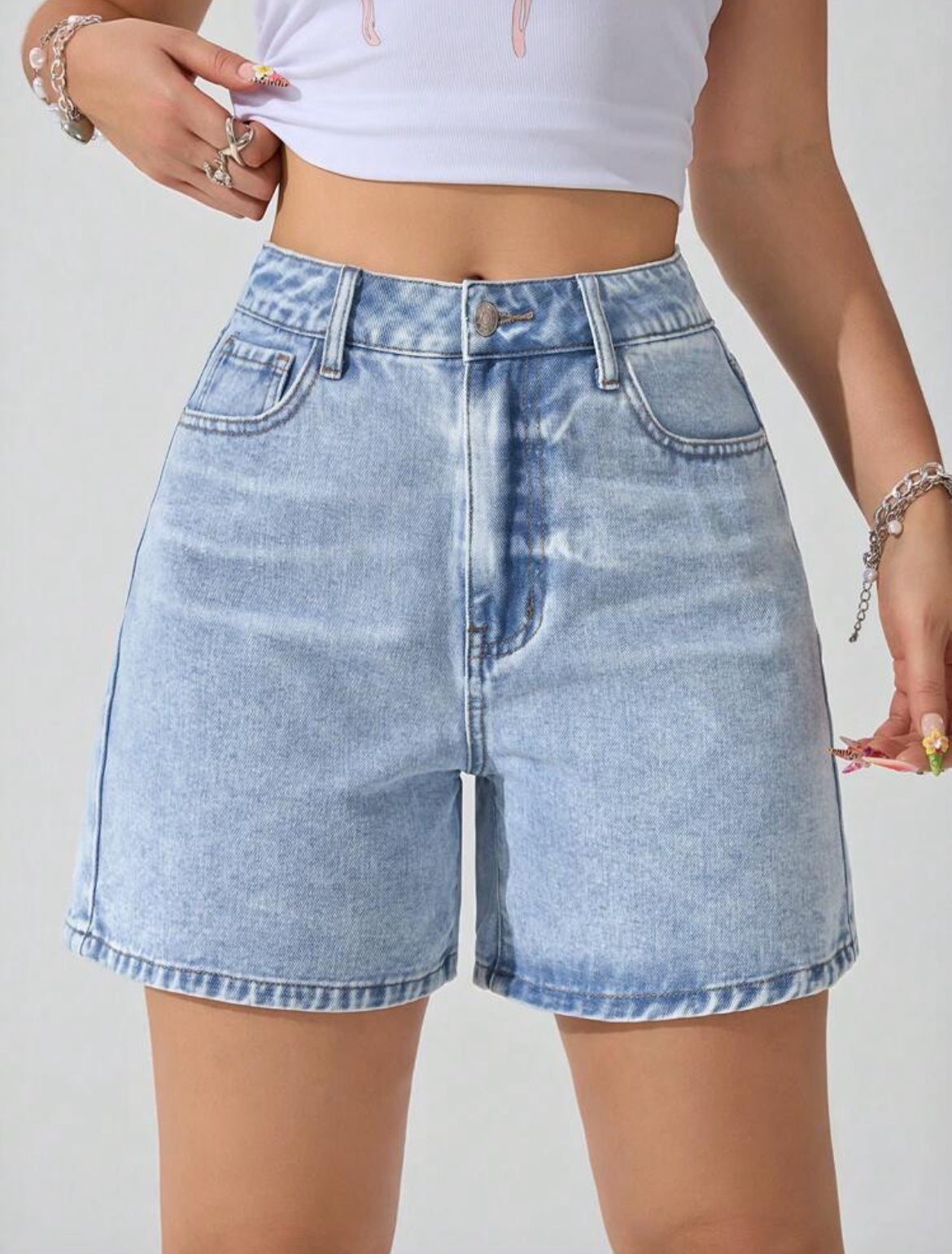 Denim Jean Shorts
