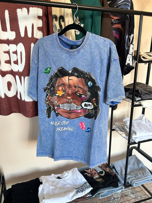 Stone Wash Graphic Tee