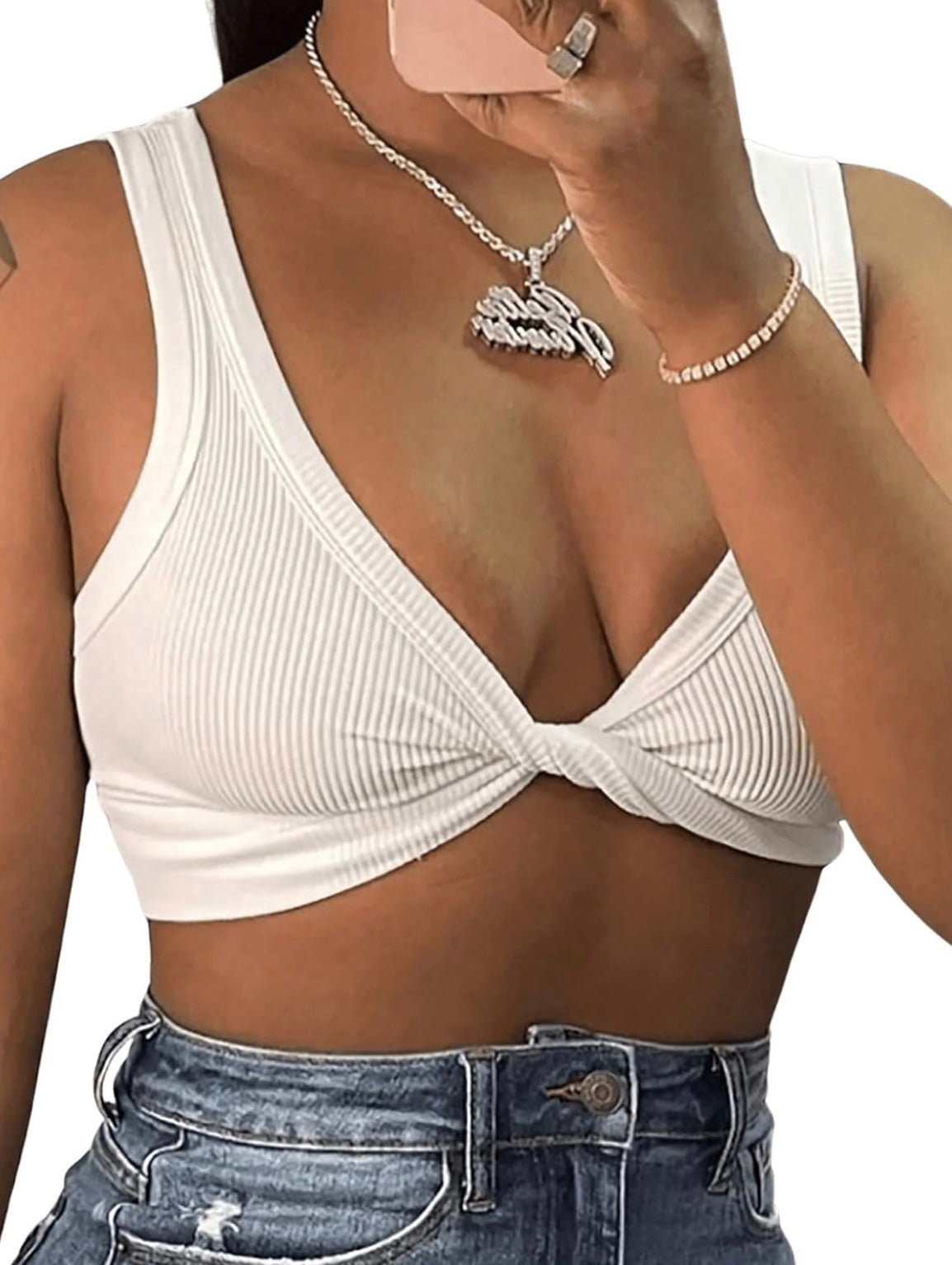 Twist Front Tank Top