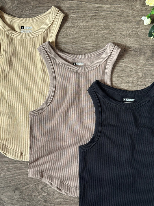 Curved Hem Tank Top