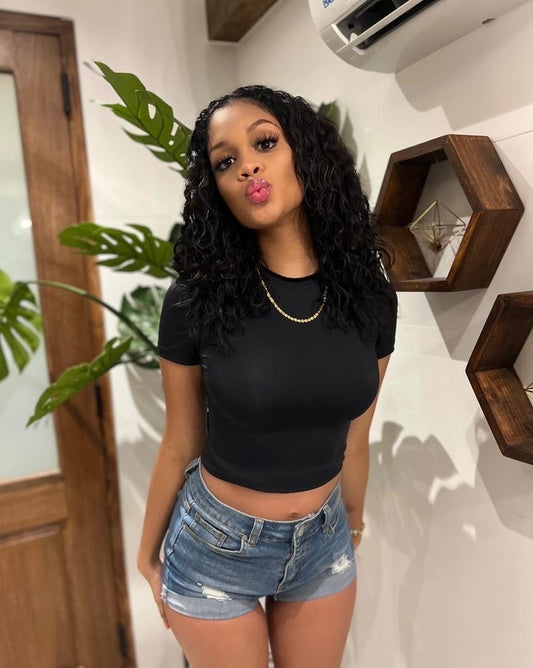 Solid Fitted Baby Tee